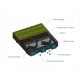 Covertiss Modulo® : module pour toiture végétalisée avec un filtre et sac de substrat spécial toiture végétalisé