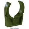 Collier clip mural pour tube 25 mm