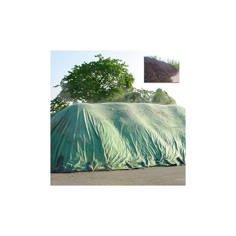 Bâche respirante 300gr - Protection du compost - 6 m x coupe - Aquatiss  Boutique