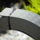 Latte Eco - Rouleau bordure jardin gris 