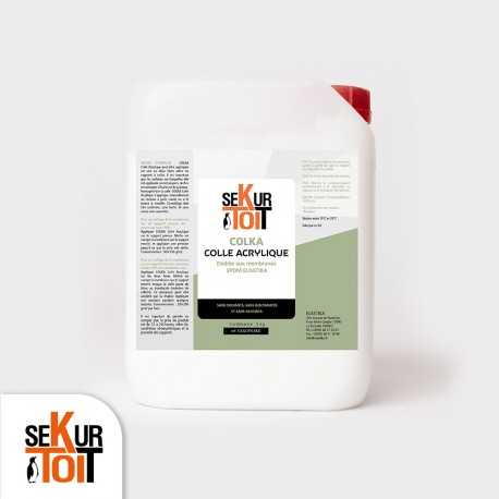 Colle acrylique EPDM 5kg – 20 kg - SEKURTOIT